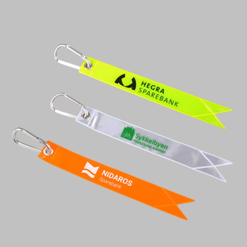 KCH042 Reflective Hang Tag Keychain