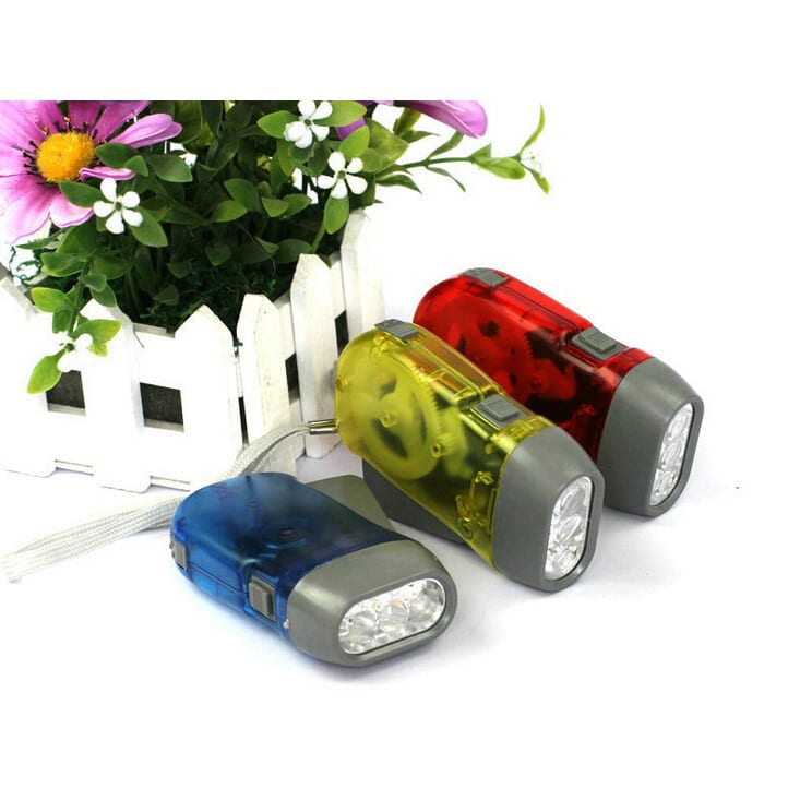 LT0017 Hand crank LED flashlight