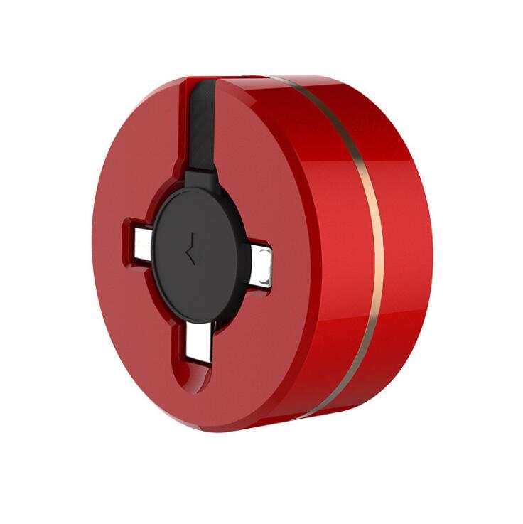 CH014 3in1 round shape charging cable