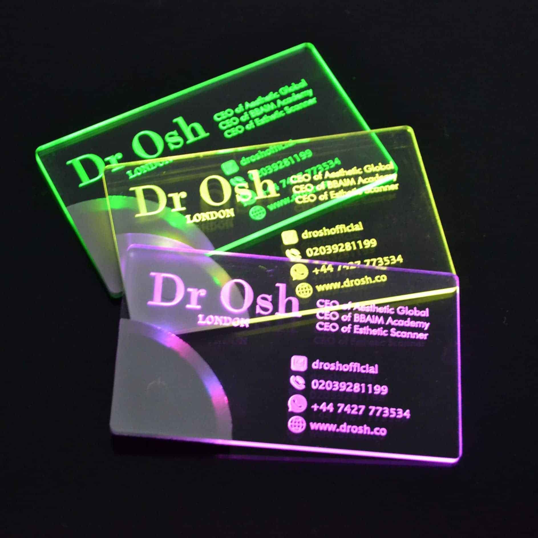 FLA034 LED business card light