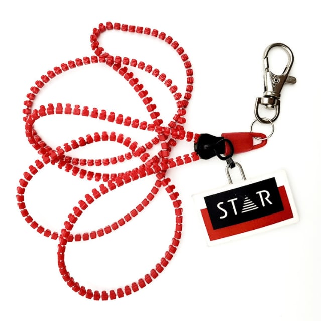 LAN013 Zipper lanyard