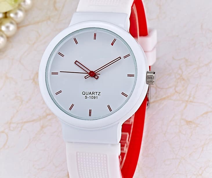 WA0025 Candy Couple Silicone Watch