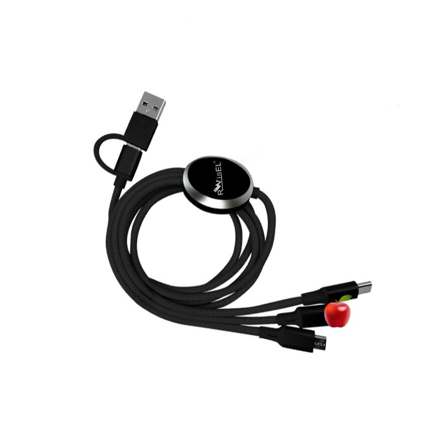 CH035 3IN2 flashing charging cable