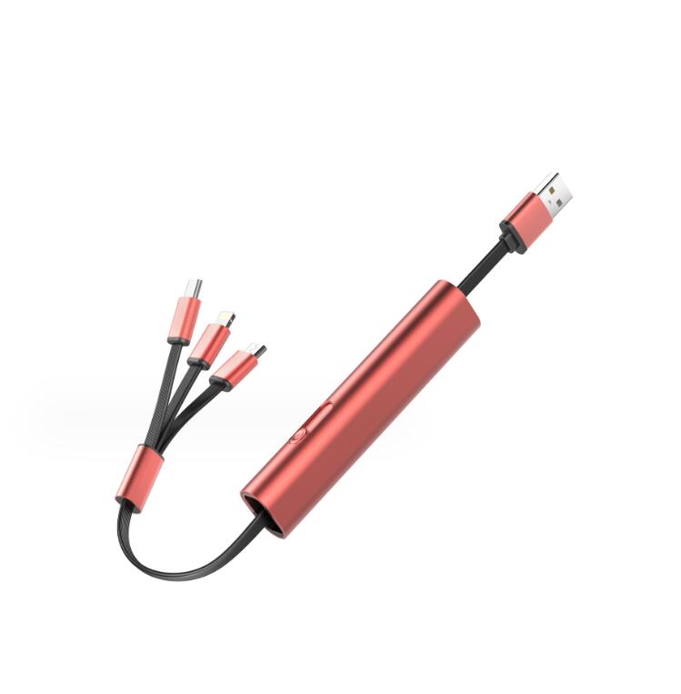 CH034 scalable 3in1 charging cable