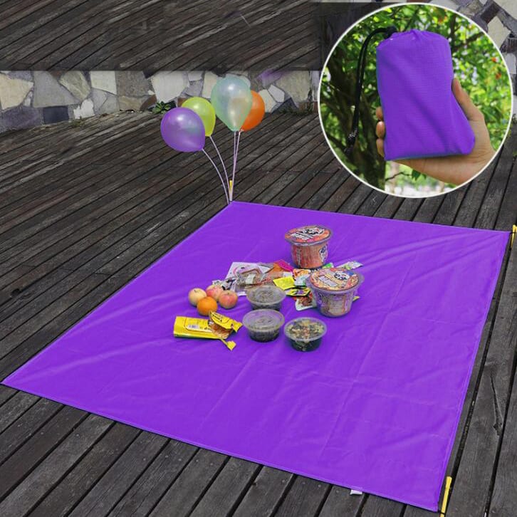 OUT008 foldable pocket beach blanket