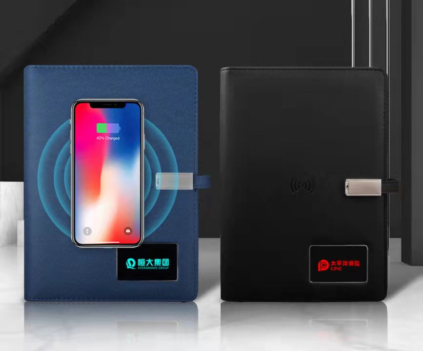 NOB016 Wireless charging powerbank notebook