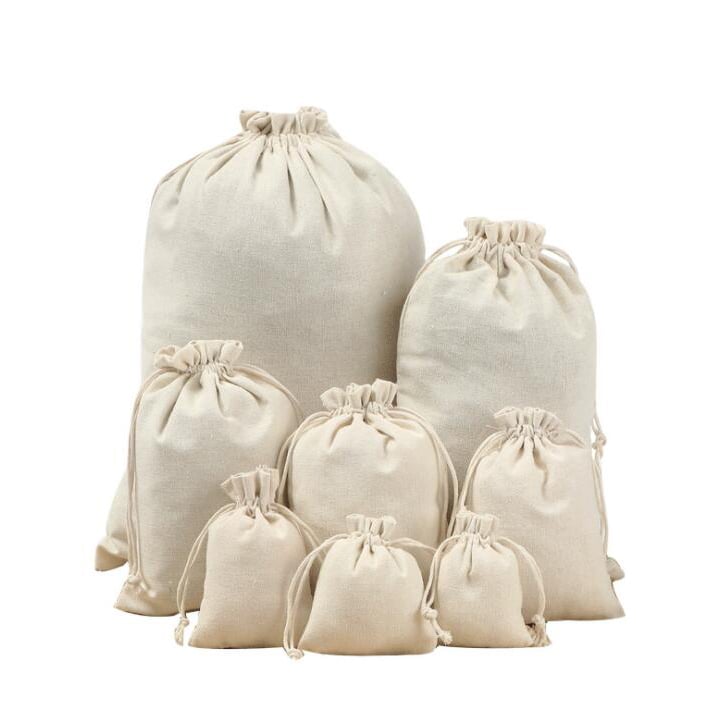 BAG020 Cotton drawstring bag
