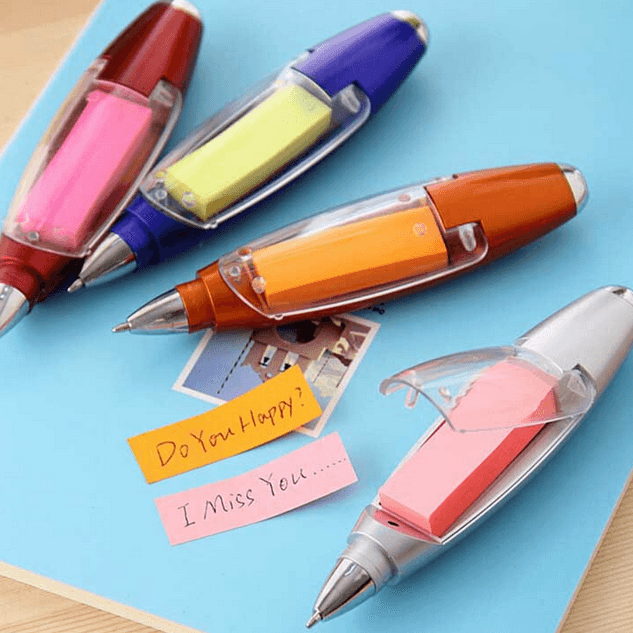 OS0009 Hanging ball-point pen with notepad