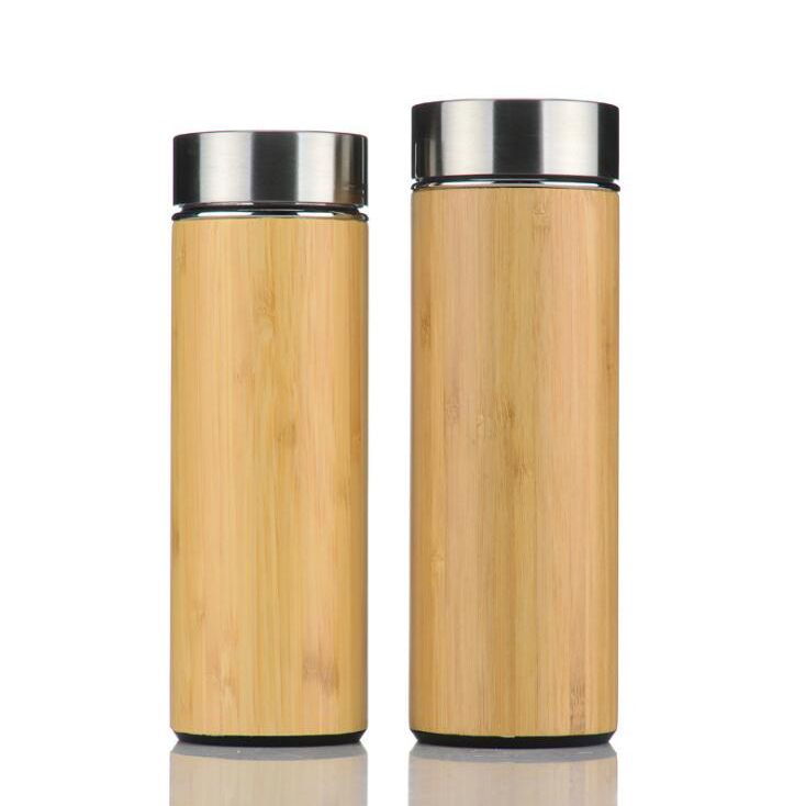 VC008-A Bamboo Flask