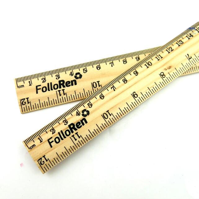 OS0053 wooden ruler
