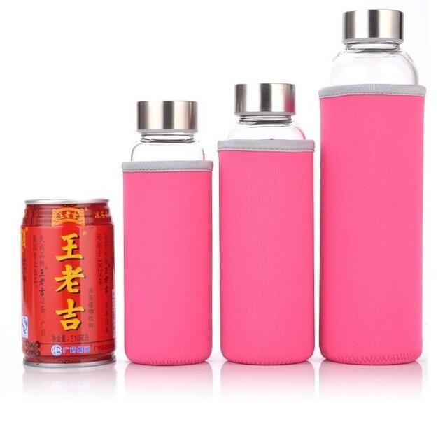 WAB023 500ML glass water bottle
