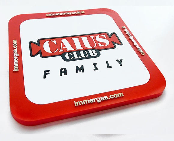 PVC005 cup pads PVC coaster