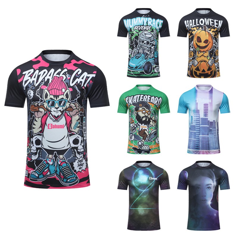 CLOW013 Digital printing T-shirt