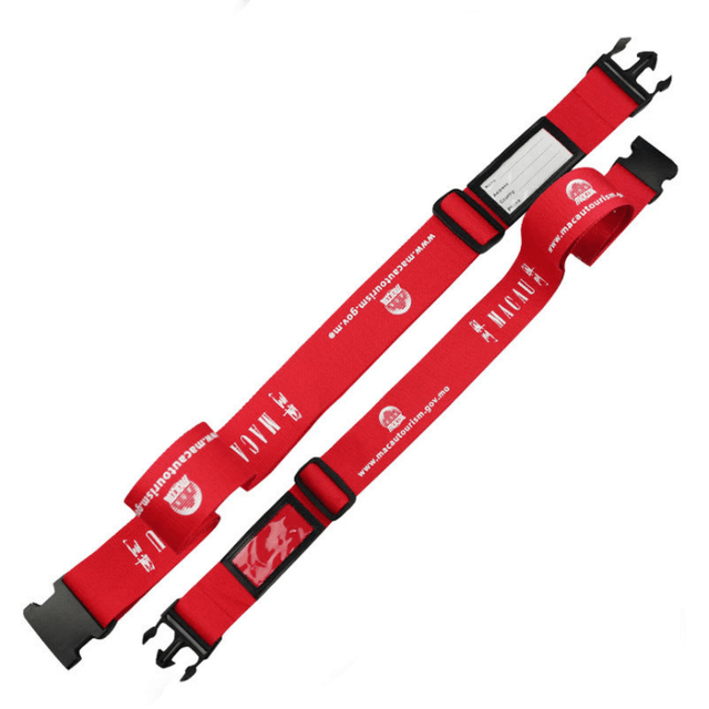 LANB001 luggage belt with name card holder