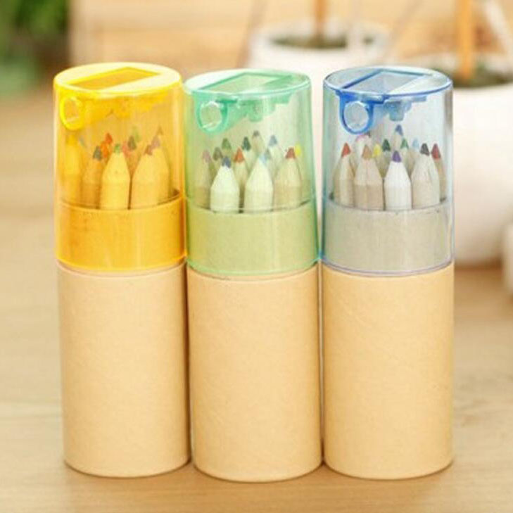 OS0046 color pencil with sharpener