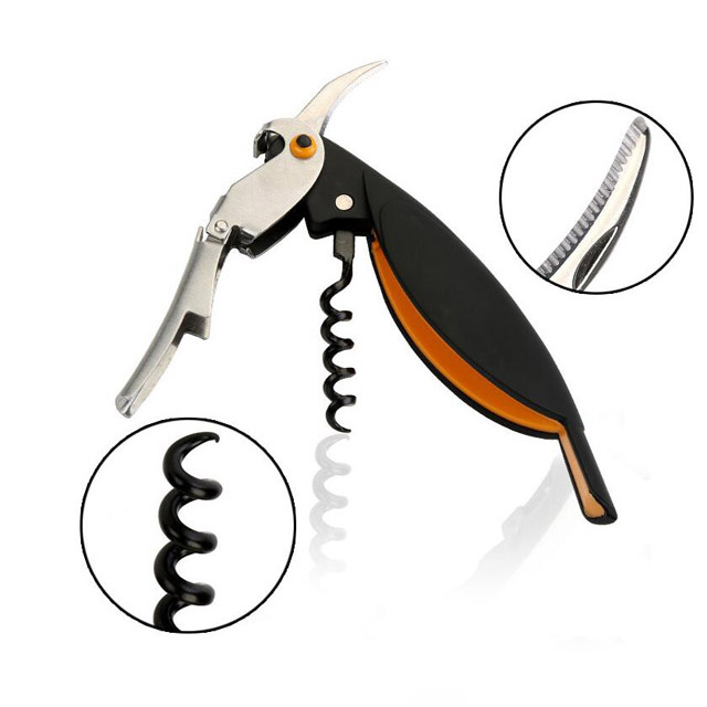 HH0064 Parrot shape multifunction wine bottle opener