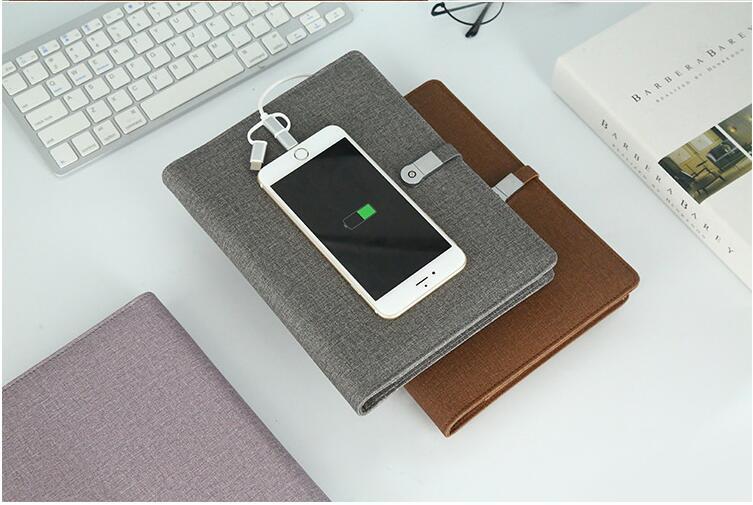 NOB007 Wireless charging powerbank notebook
